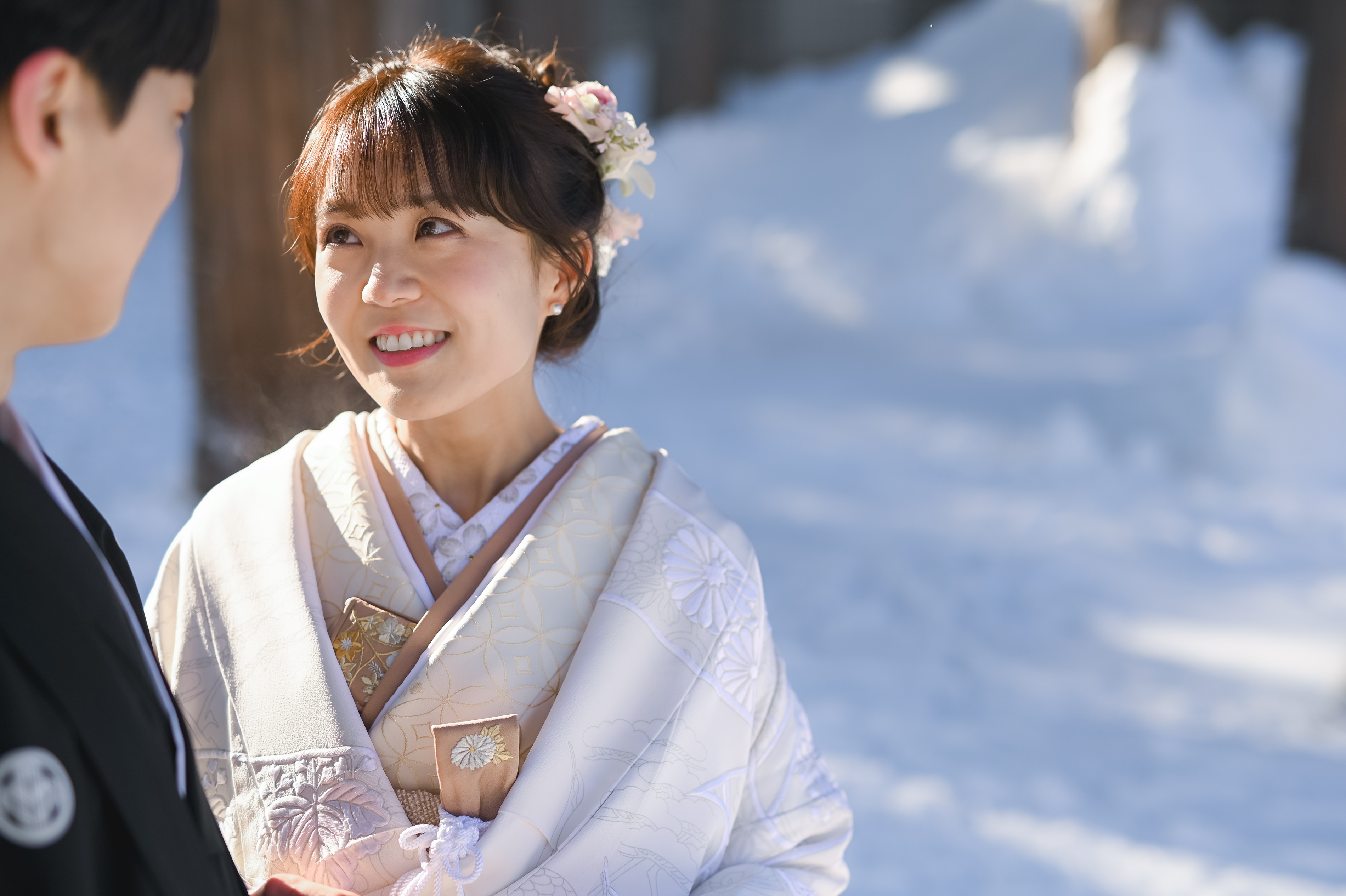 【2024.1月ウェディングレポート】冬の北海道神宮で和婚♡